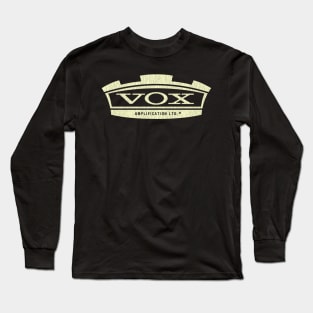 Retro Vox amplifier Long Sleeve T-Shirt